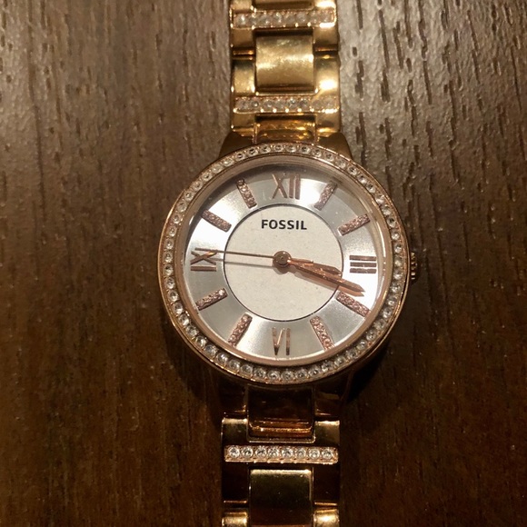 Fossil ‘Virginia’ Stainless Steel Watch